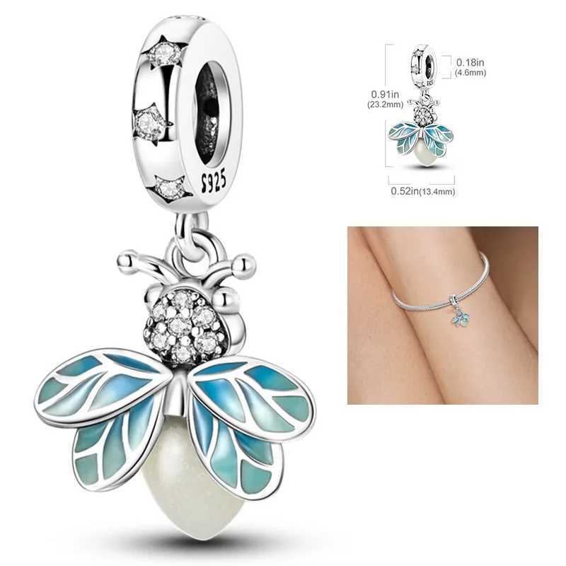 Hot Sale 925 Silver Charms Beads Fit Original Pan Bracelet Making For Women Jewelry Fashion Pendant XJ250611
