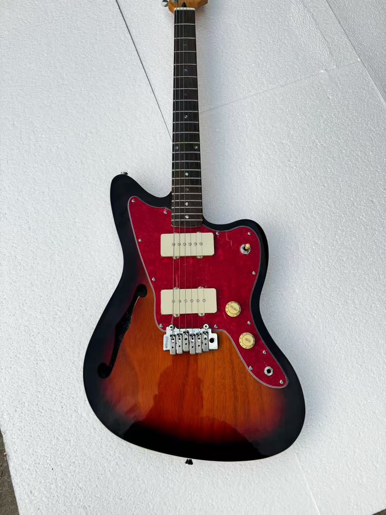 Colorful Electric Guitar for Musicians - Includes Notation Markings