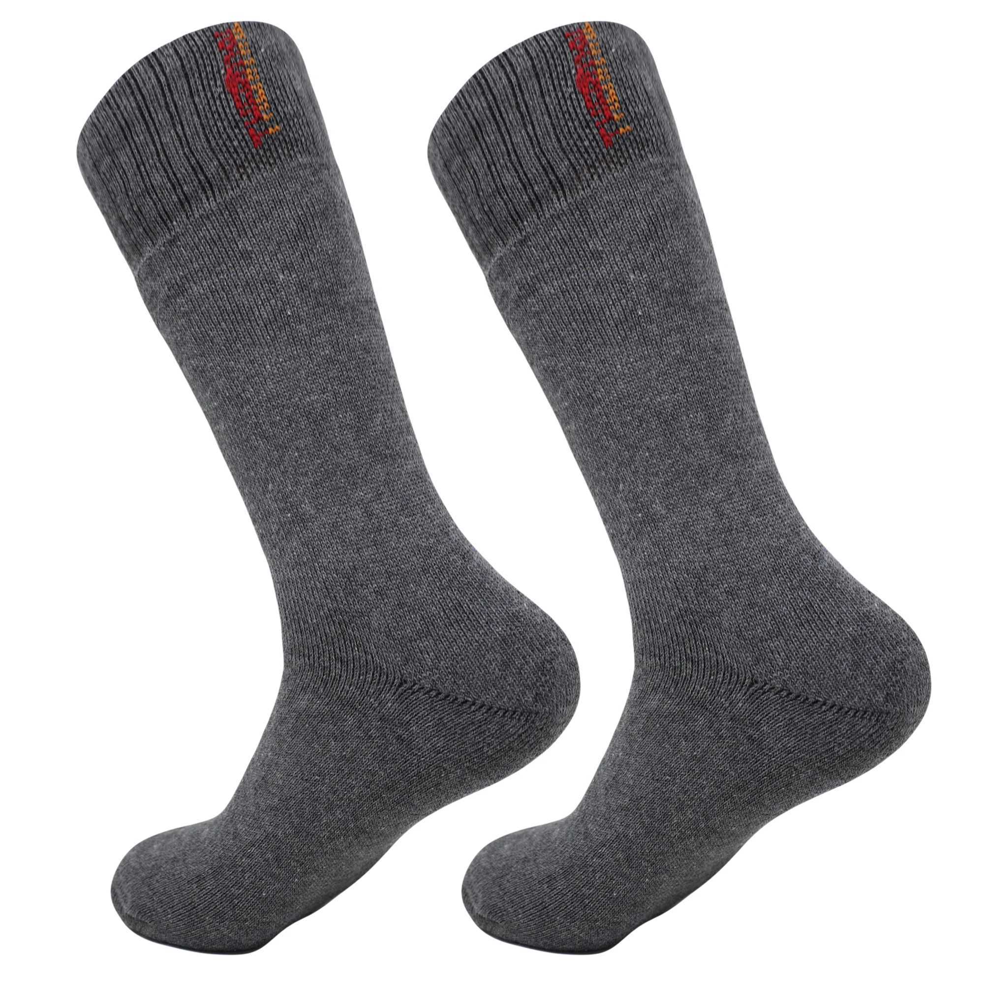 Thermal Insulated Socks for Men Seamless Toe Reinforced Heel Pre-Washed and Odor Free Shoe Size 8-11.5 Z250610