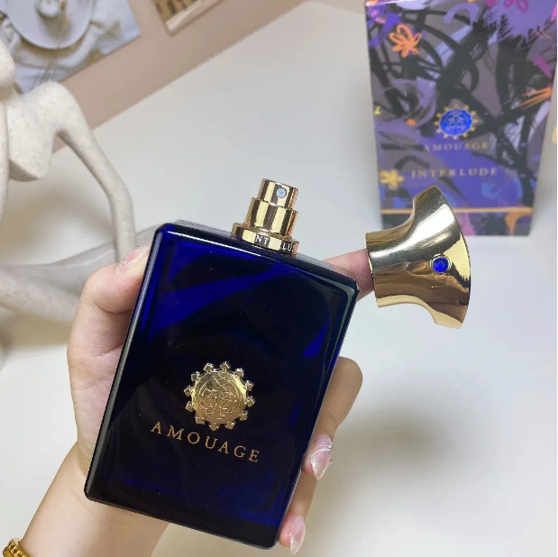 2025 New Amouage Perfume 100ml Interlude Black Iris Meander Sunshine Existence Man Women Fragrance Eau De Parfum Long Lasting Smell AM Cologne Spray