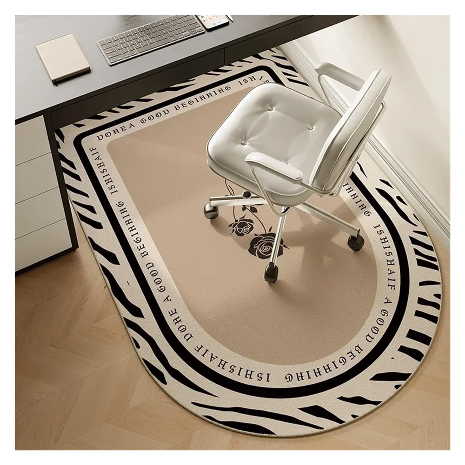 Home Decorative Area Rugs Versatile Bed Bathroom Study Lounge Flooring Protection Pads