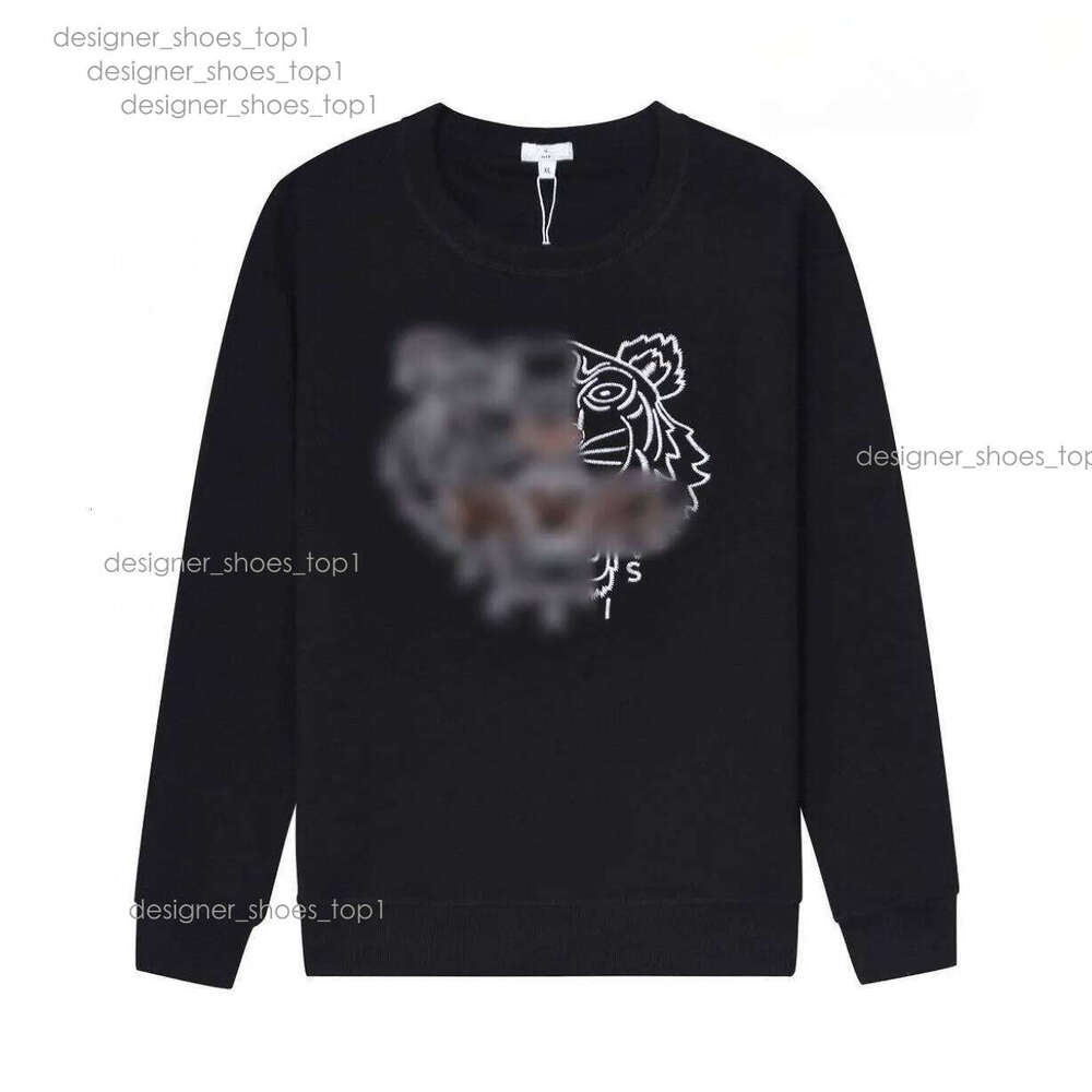 Kenzoshirt Hoodie Luxury Designer Mens 100% Cotton Kenzoism Sweatshirts Pull Pullover Sweatshirt Jumper Tiger Shaped Kenzk Man Luxurious Sweat For Women c62