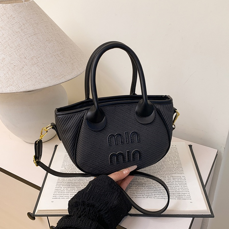 hot free shipping designer Cross Body bag for woman fashion Casual handbag letter versatile casual shoulder bag black white blue
