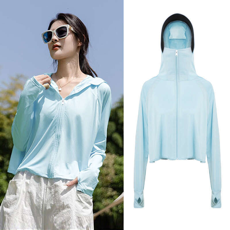 Designer Clothing 2025 Premium Selection Shawl For Women Spring Summer UV Skin Clothing Ice Silk Short Style 2025 New Trendy Sun Protection Wear