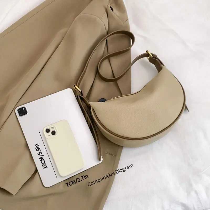 Crossbody Shoulder Bag for Women - Lightweight Hobo Purse with Adjustable Strap Trendy Handbag for Daily Use Work Travel XJ250610