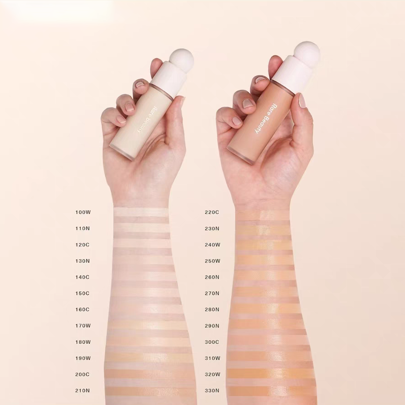Rare Beauty Face Foundation 28ml Liquid 250w 140C 180w 340C Touch Weightless Foundations Concealer Natural Moisturzing Face Makeup