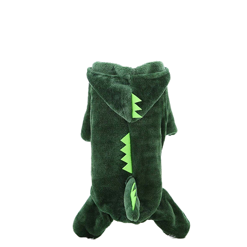 Pet Cute Embroidered Dinosaur Transformation Costume