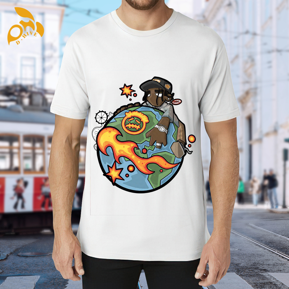 Designer Oversize Customized Summer Men's Women's shirt Short Sleeve Round neck outdoor breathable Shipping From US