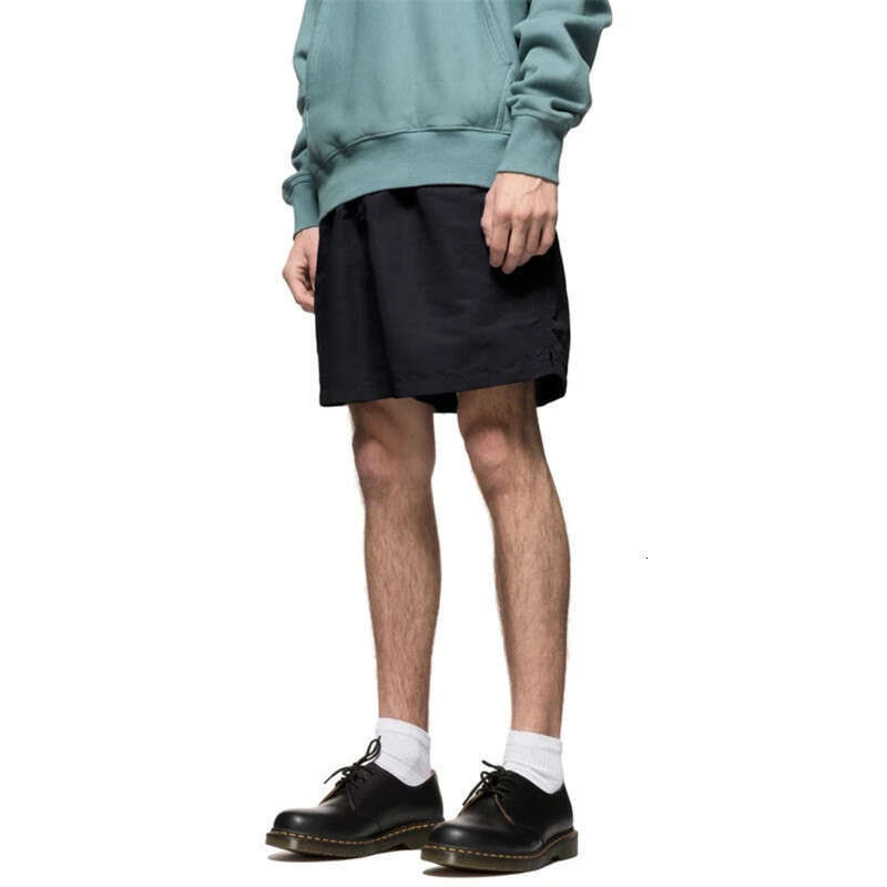 New Summer Trendy Sports Casual For Men Running Thin Polyester Skateboard Gym Workout Three-Quarter Shorts B5