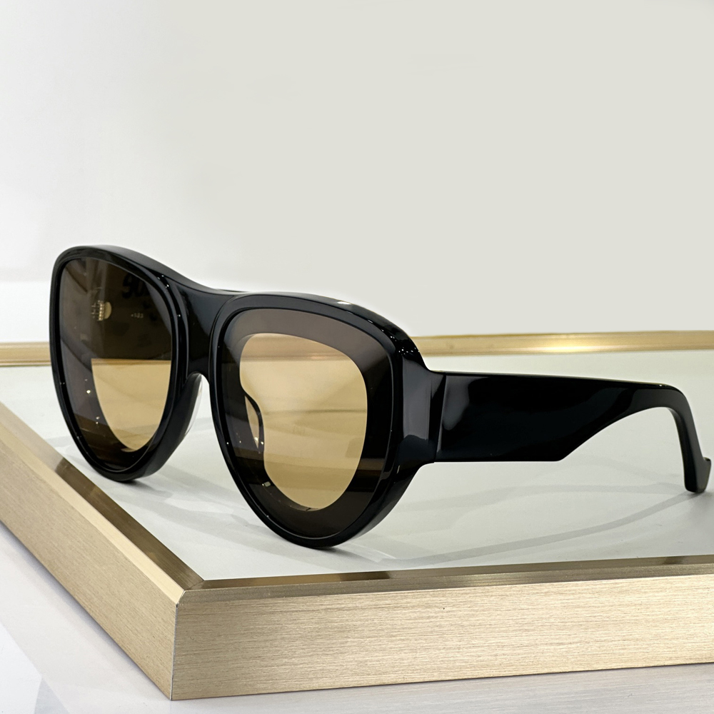 Pilot Sunglasses Black Yellow Lens Men Women Designer Sunglasses Shades Sunnies Sonnenbrille Gafas de sol UV400 Eyewear