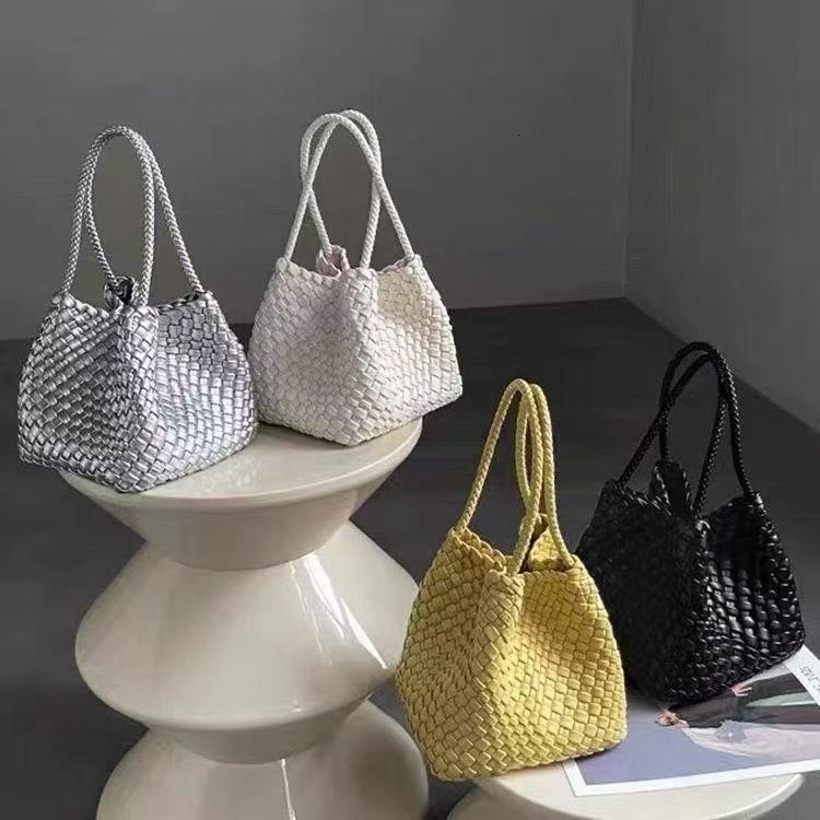 Free Shipping 2025 New Designer Bag Hand Woven Bag Exquisite And Practical Wallet Compact And Exquisite Handbag High-quality Women's Shoulder Bag