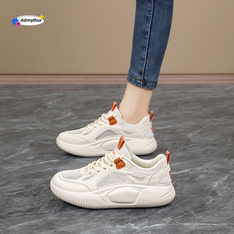 Stepping Comfort Women's Long Standing Without Tired Feet, Spring and Summer All Black Work Shoes, Breathable Non-Slip Mesh Sports Shoes ddmythur