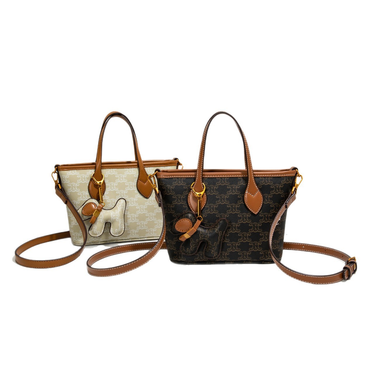 Free shipping designer Bags Old Flower Bag Retro Print 2025 New Basket Bag Textured Shoulder Bag Simple Niche Crossbody Bag Women Bag