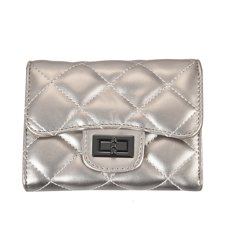 2025 New Luxury Bag Style Quilted Wallet For Women Short Korean Version Versatile New Free Delivery Designer Bag Foldable Simple Card Holder Coin Purs