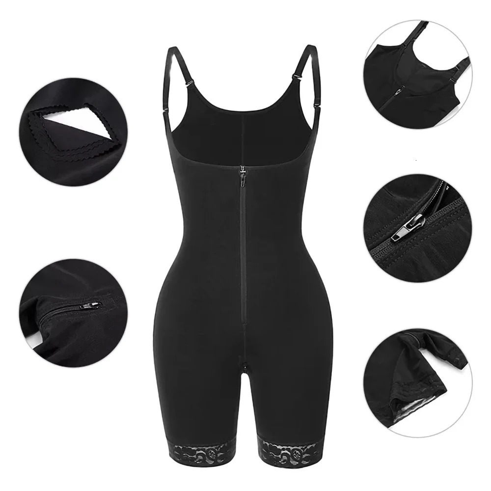 Fajas Colombianas Originales Shapewear High Compression Reducing and Shaping Girdles Women Butt Lifter Body Shaper 250610