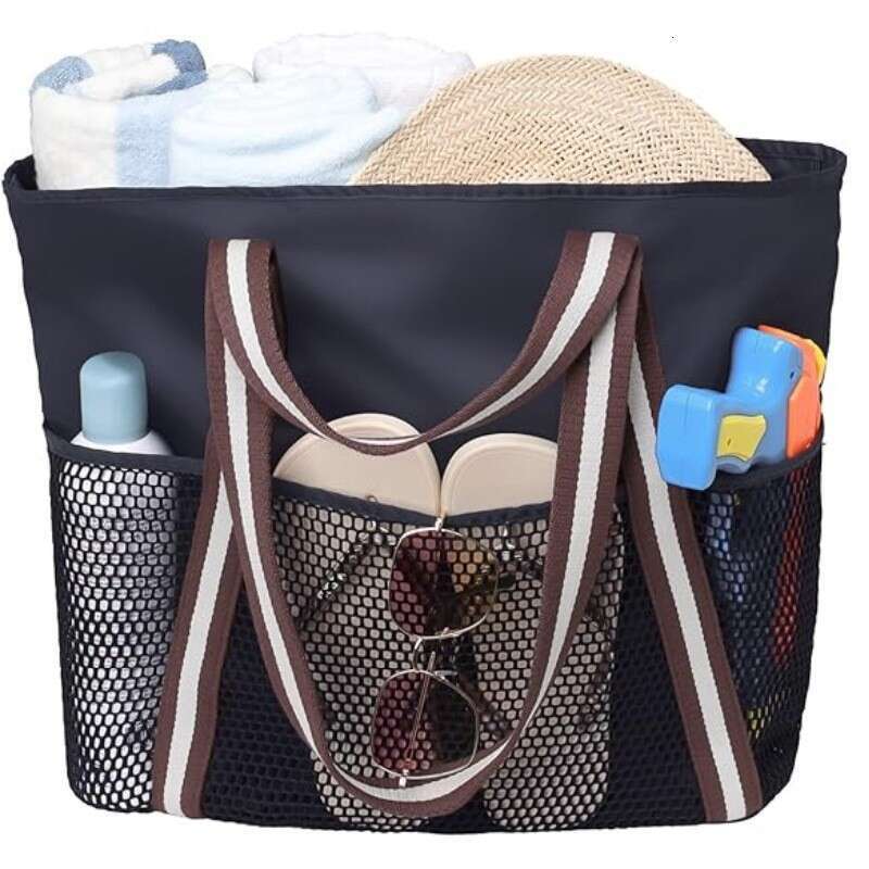 Waterproof Sandproof Beach Women's Handbag Travel Swimming Carry Tote Bag