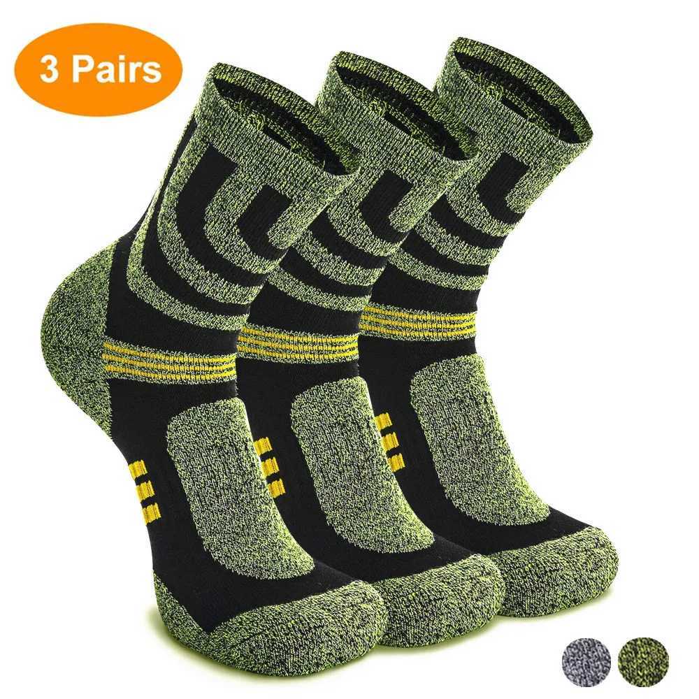 2/3/4/5 Paris Men Anti Blister Winter Terry SOCKS Outdoor Sports Running Cycling Camping Trekking SOCKS Z250610