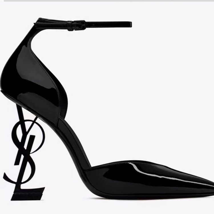 New Free shipping designer shoes for womens dress shoes black gold New European and American solid color patent leather shiny sandals