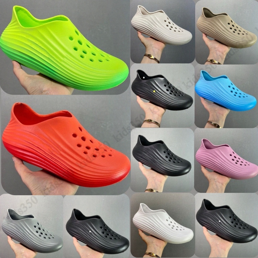 Men Women slides Slippers Designer Platform Sandals ReactX Rejuven8 Sliders Triple Black Light Orewood Brown Khaki Mens Womens Summer Outdoor Casual a03U#