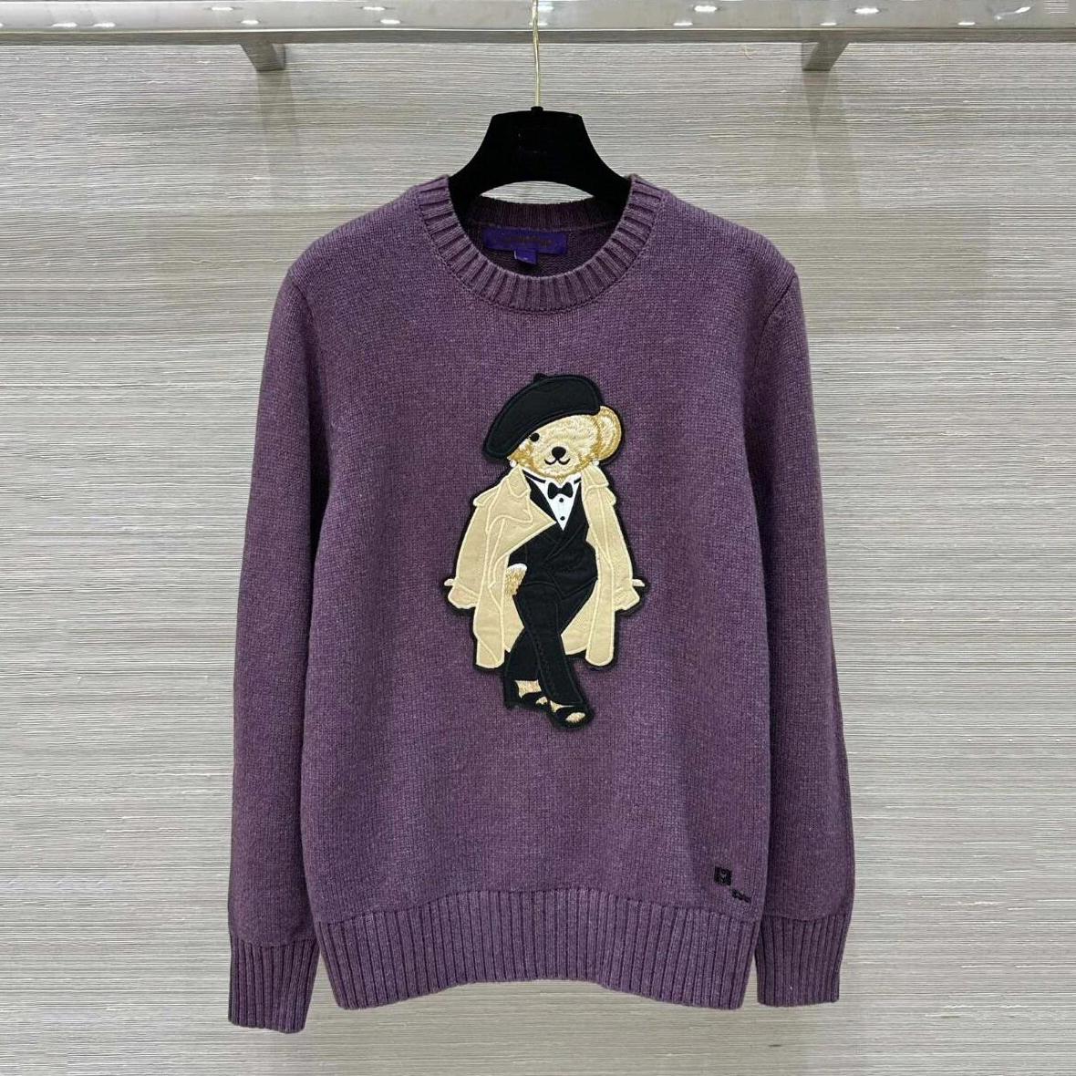 Women's Sweaters 2025 Sweater Winter Soft Basic Women Pullover Cotton Bear Pulls Fashion Knitted Ralphlies Jumper Top Sueters De Mujer 87B0
