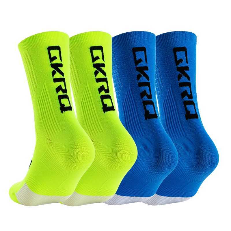 GKRQ 4pairs 2023 New Cycling Socks Bike Nurse Compression Road Bike Running Mtb Knee-high White Sports Funny Brand Black Z250610
