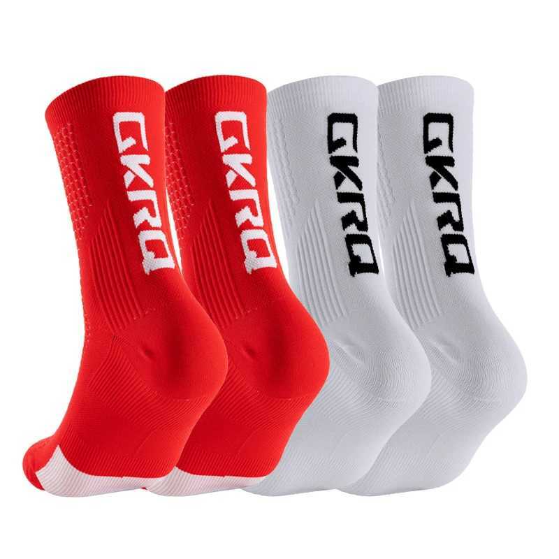 GKRQ 4pairs 2023 New Cycling Socks Bike Nurse Compression Road Bike Running Mtb Knee-high White Sports Funny Brand Black Z250610