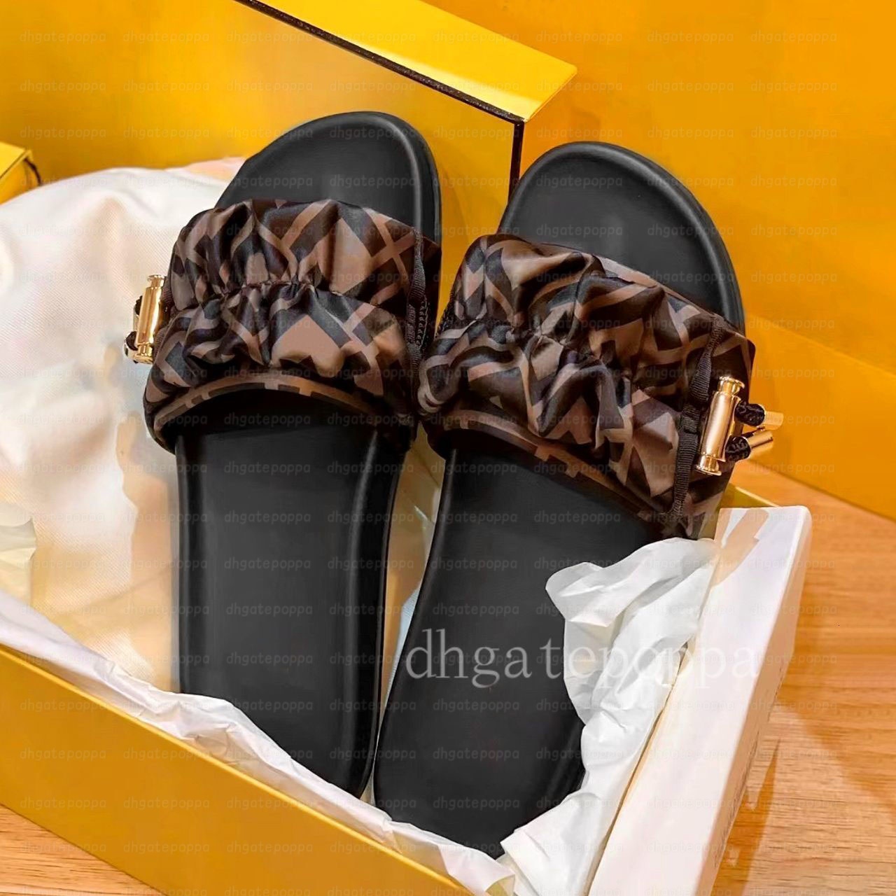 Genuine Leather women vintage Slippers Mule Designer gladiator sandal Casual shoe Beach Silk fashion Slide travel Flat heel sandale Summer Sliders loafer