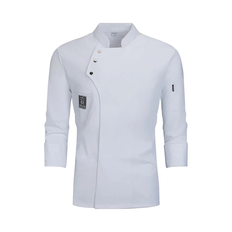 Food service Kitchen Cooking Costume Pizzaiolo Chef Uniform Restaurant Cook Jackets Bakery Cafe Waiter Waitress Working Clothes 250611
