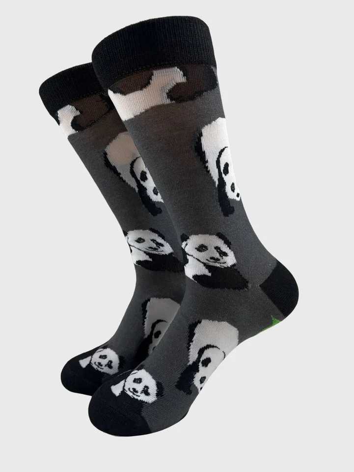 New Style Hip Hop Funny Socks Men Harajuku Happy Crew Skateboard Novelty Unisex Socks Tiger Bear Panda Design Mens Socks Z250610