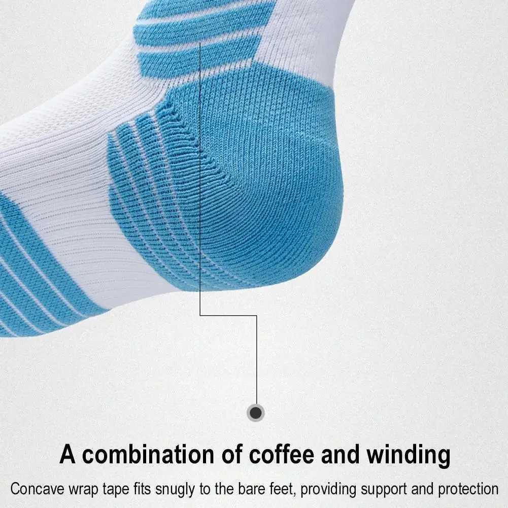 Bullfight 2.0 Mens High-top Sports Towel Basketball Socks Bottom Practical Professional Long-tube Mid-tube Elite Thick Running Z250610