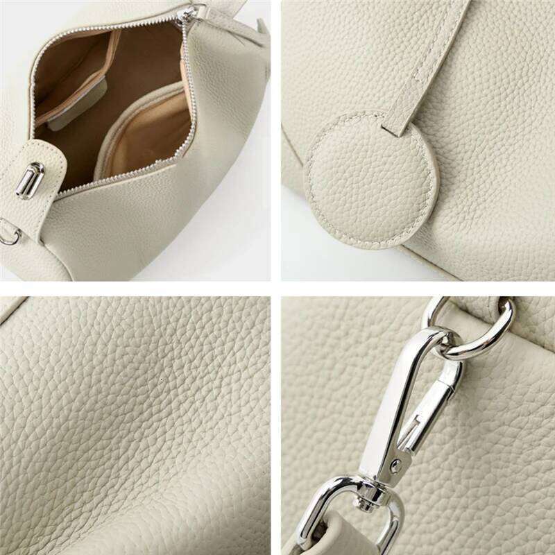 Hifashion Cowhide Genuine Leather Pillow Small Shoulder Bags For Women 2025 Trend Designer Crossbody Purses Tote Ladies Handbags