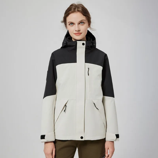 Men's Fashion Mountaineer Jacket - Durable #QP34 Windproof Outerwear for Hiking & Cycling Activities