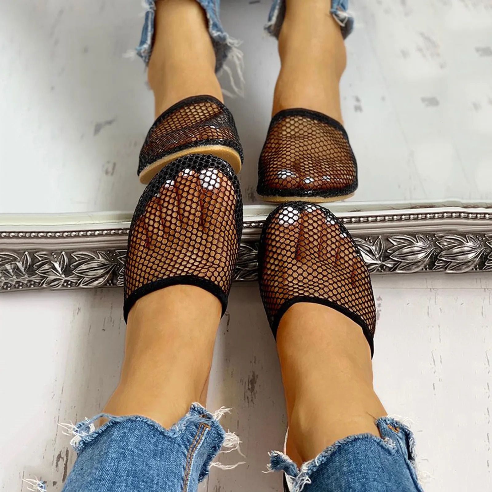 Slippers Outdoor Vintage Womens Fashion Slip Ladies Hollow Slippers Women Size 11 Slippers Women Size 8 Leopard 250609