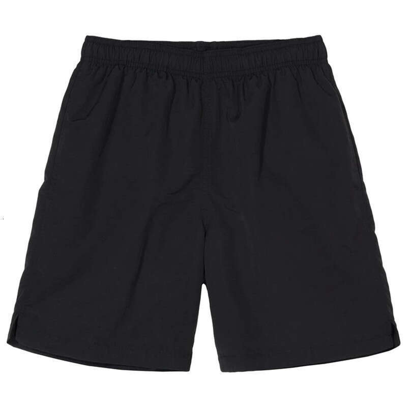 New Summer Trendy Sports Casual For Men Running Thin Polyester Skateboard Gym Workout Three-Quarter Shorts B5
