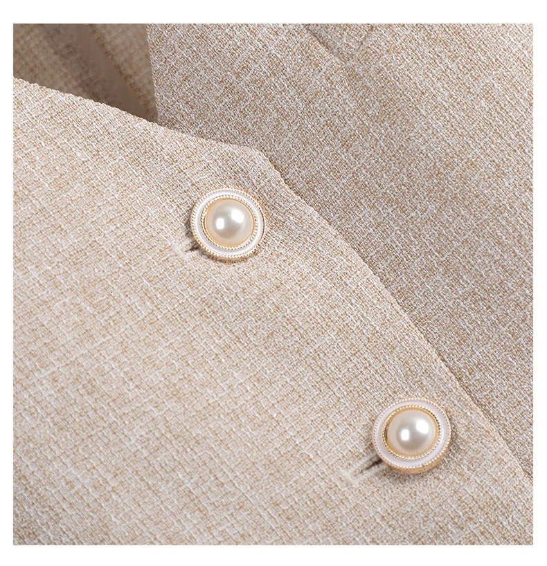 Korean Fashion Womens Solid V Neck Single Breasted Short Sleeve Blazer Coat Summer Office Lady Festival Tops Trend 250610