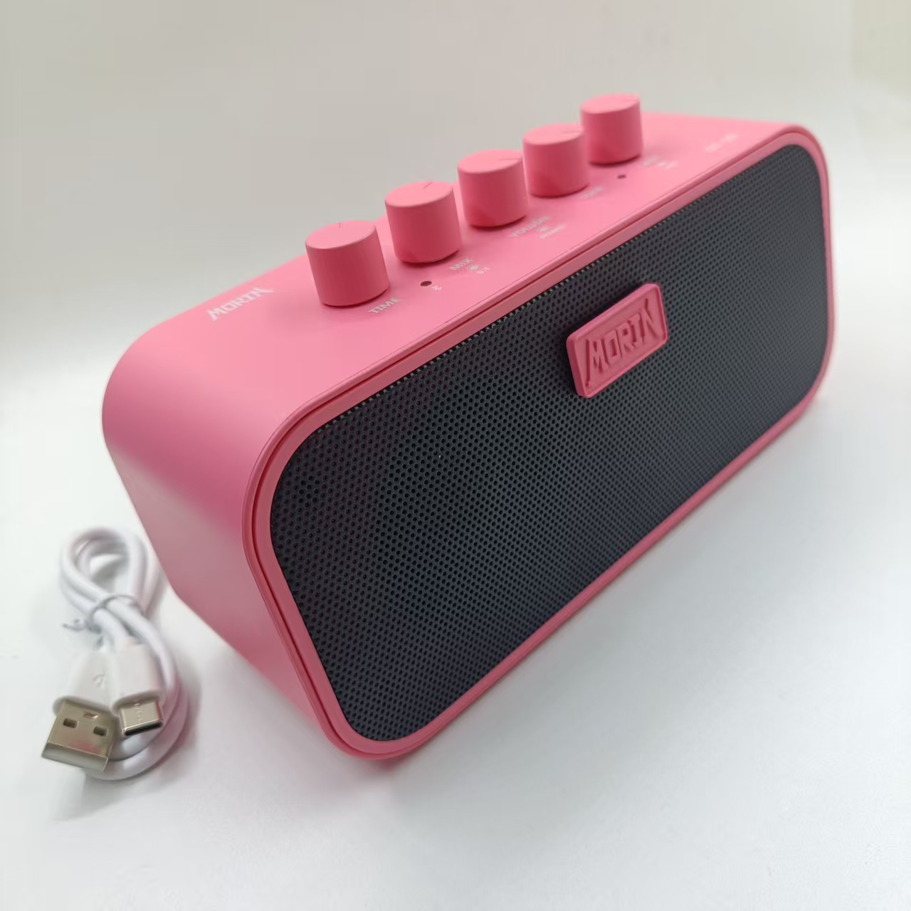 High-Fidelity Stereo Sound System - Lightweight Travel Friendly Bluetooth Speaker