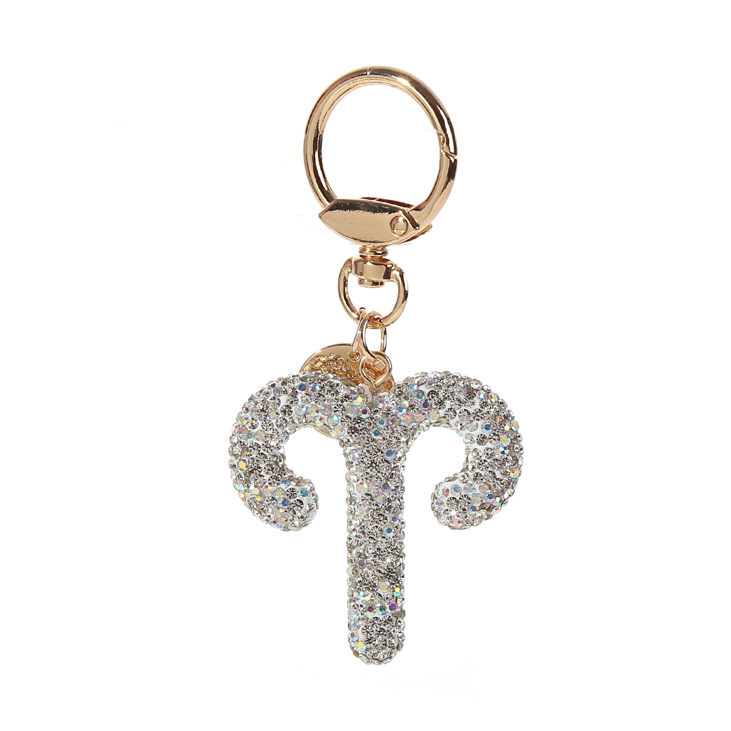 Fashion shiny car keychain diamond encrusted constellation keychain exquisite personalized key decorative book bag bag pendant jewelry couple jewelry 