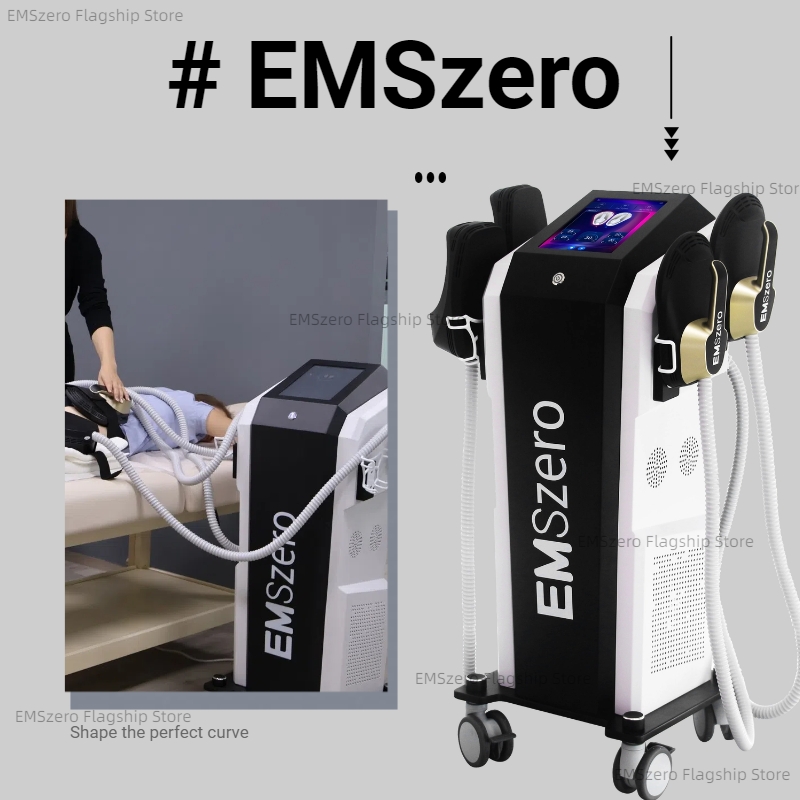 EMSZERO RF EMS Body Sculpt Machine 15Tesla 6500W Electromagnetic Sculpting Slimming Fat Stimulation Muscle Stimulation Pelvic Body