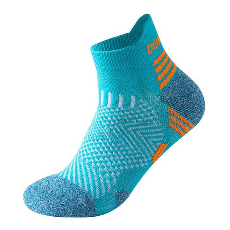 2023 Professional Marathon Running Socks Men Women Sports Fitness Thickened Cushioned Short Tube Low Cut Boat Ankle Socks Z250610