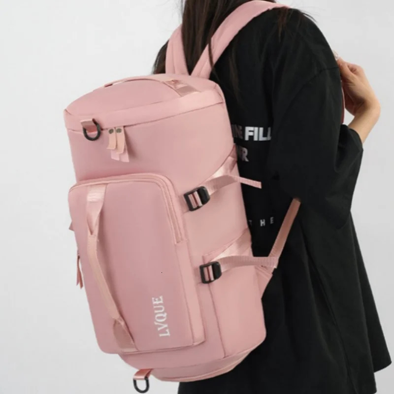 36-55L Fashionable Large Capacity Travel For Men And Women Outdoor Sports Backpack Multi-functional Handbag Shoulder Bag 250610