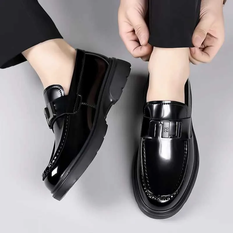 Mens Italian New Casual Brand Designer Dress For Men Formal Shoes High-End Walking Loafers Driving Mocassins Y241121