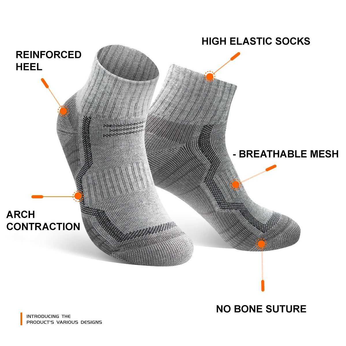WRELS Merino Wool Thermal Socks Winter Warm Ski Hiking Snowboarding Climbing Compression Sports Socks Thick Merino Wool Socks Z250610