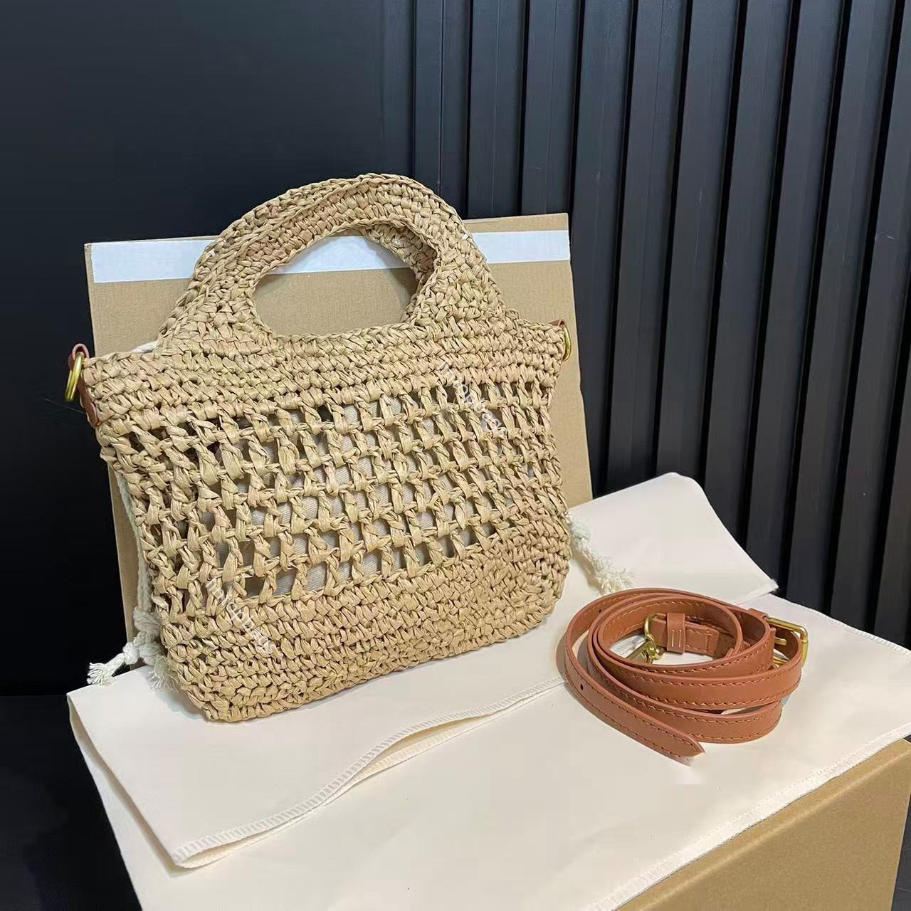 Designer Women's Beach Bag Bucket Luxury Straw Bag Shoulder Crossbody Bags shopping bag handbags casual bags phone bag wallet