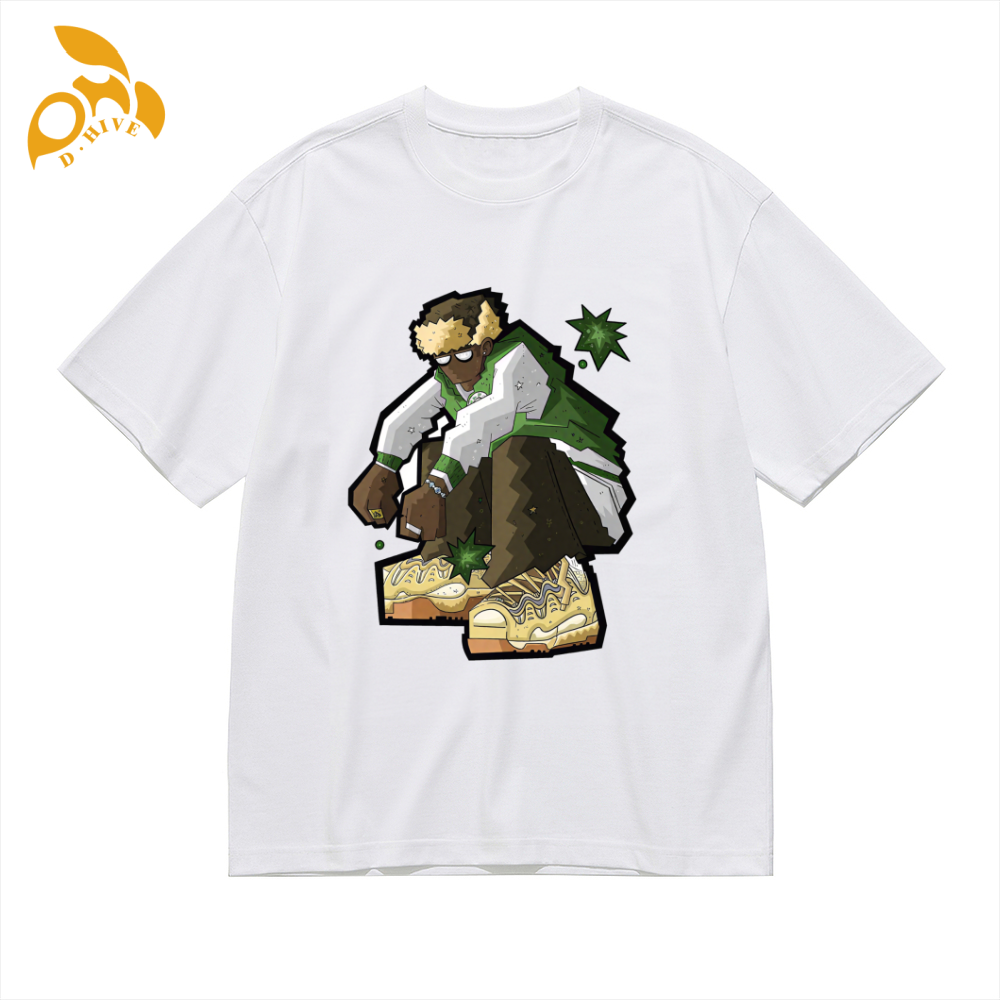 Designer Oversize Customized Summer Men's Women's T-shirt Short Sleeve Round neck outdoor breathable Customized Tees Shipping From US