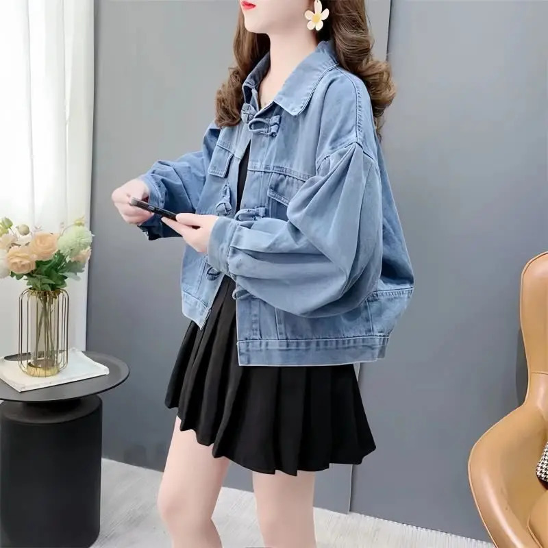 Women Short Denim Coat Bomber Jackets Pink Tops Woman Clothing Trend Vintage Y2k Streetwear Sportswear Loose Casual 250609