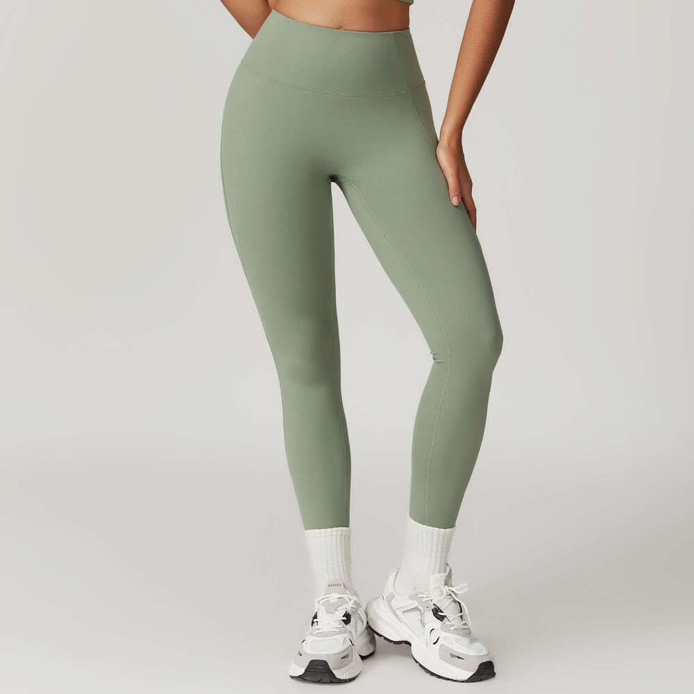 DHEssentials High Waist Seamless Workout Leggings for Women Moisture Wicking Stretch Yoga Pants Compression Athletic Tights for Running Gym