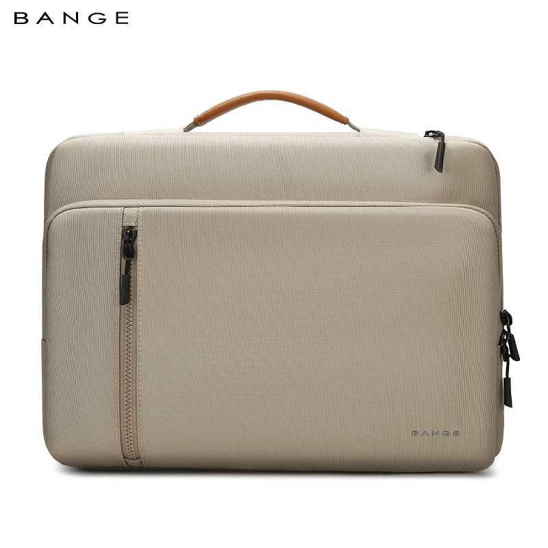 BANGE Slim Laptop Sleeve Bag 14-15.6 Inch Notebook Pouch for Mens Shockproof Computer Briefcase for Business Travel Laptop Case W250610
