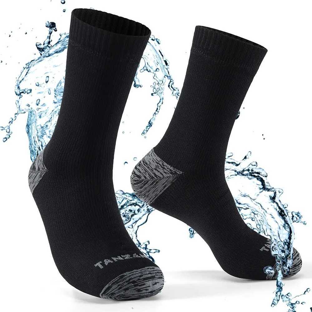 Waterproof Socks for Men Warm Snow Thermal Sports Sock PORELLE MEMBRANES Snowboard Cycling Ski Winter Black Blue Z250610