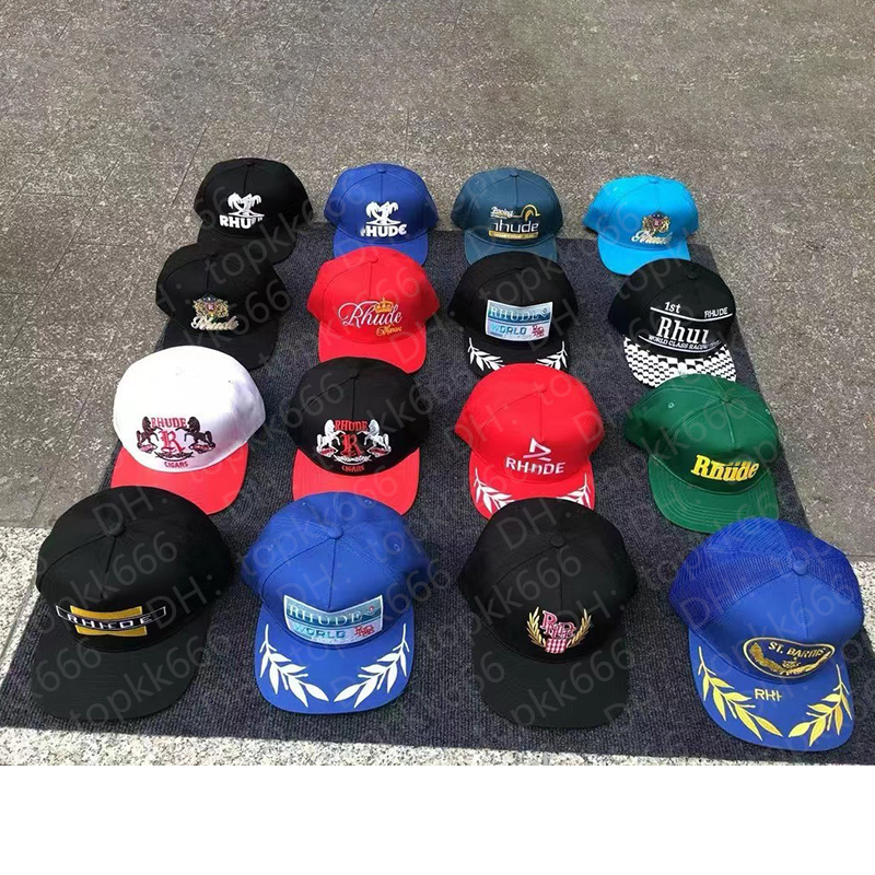 Designer hat baseball cap Records Triple Cross Trucker Hat designer hats for Men Women take temperament hop bonnet rhudehat