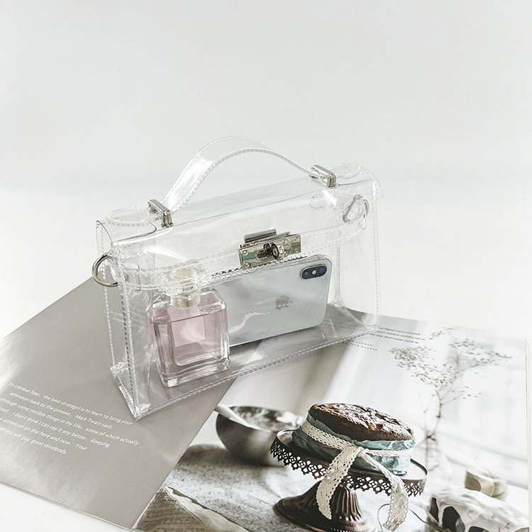 Free Shipping 2025 New Designer Bag Outdoor Beach Bag Fashionable Jelly Transparent Bag High-quality Handbag High-end Women's Shoulder Bag